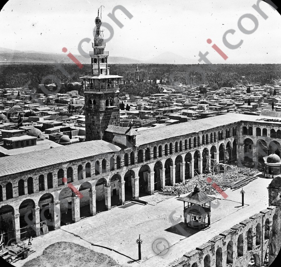Umayyaden-Moschee   | Umayyad Mosque (foticon-simon-heiligesland-54-074-sw.jpg)
